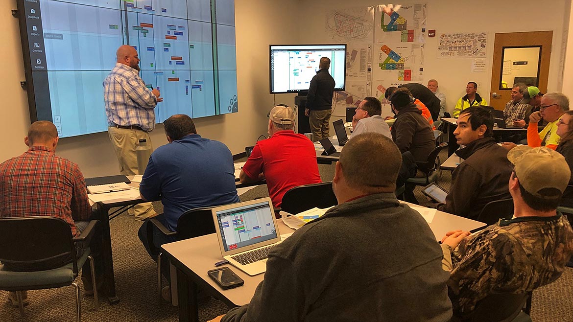 Discussing project management
