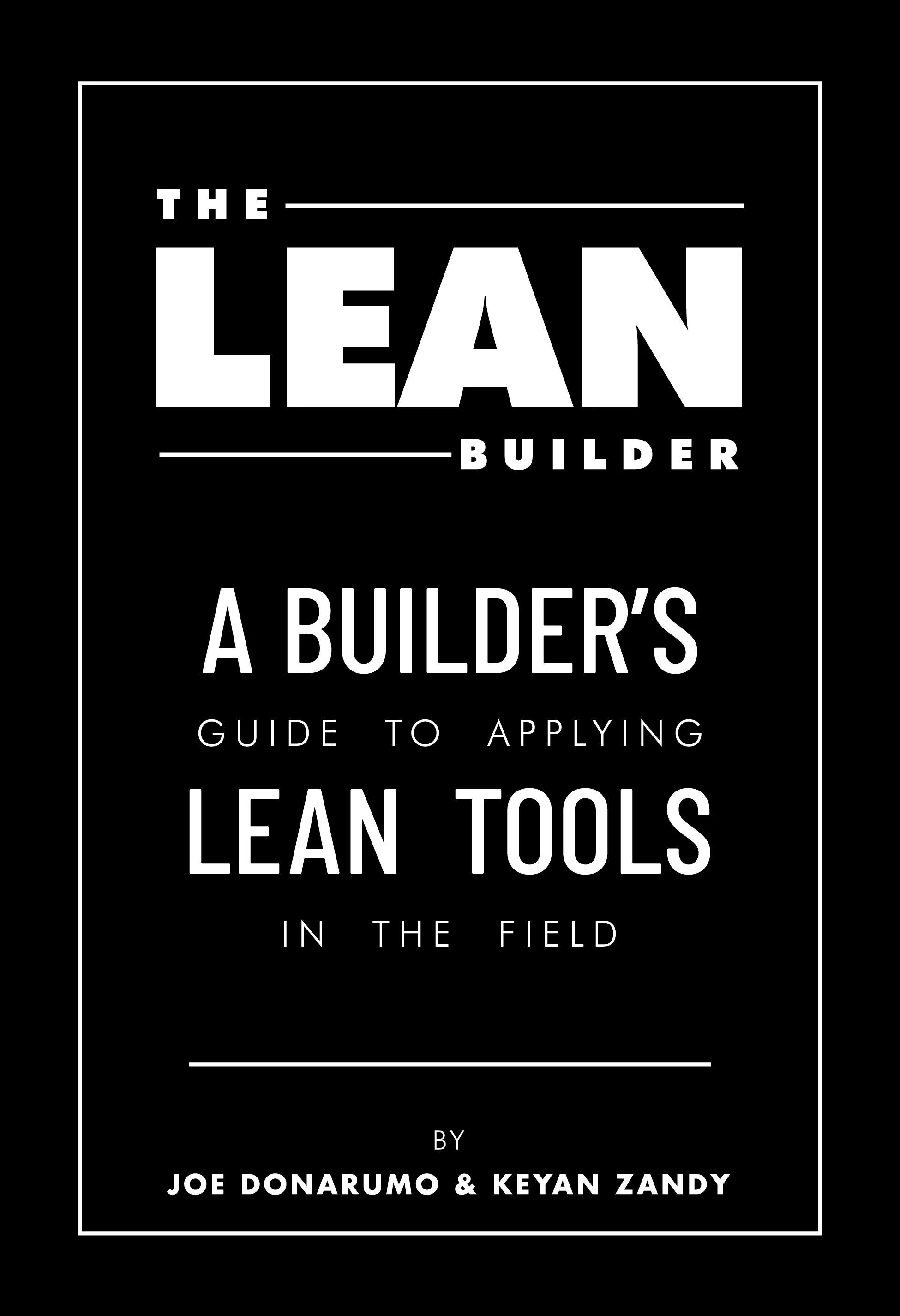 Lean builder book cover   front