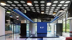 Custom aluminum ceiling panels