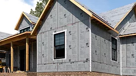 A construction project in progress