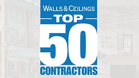 Walls and Ceilings presents our annual Top 50 list of Wall & Ceiling Contractors in the country