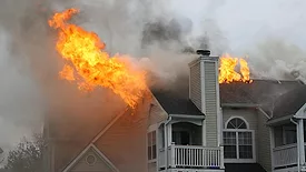 A House Fire